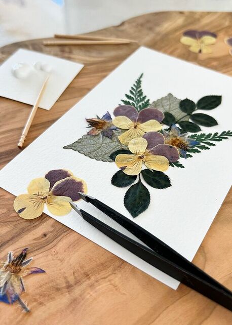 Pressed Flowers Workshop