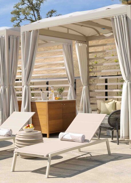 pool cabanas healdsburg