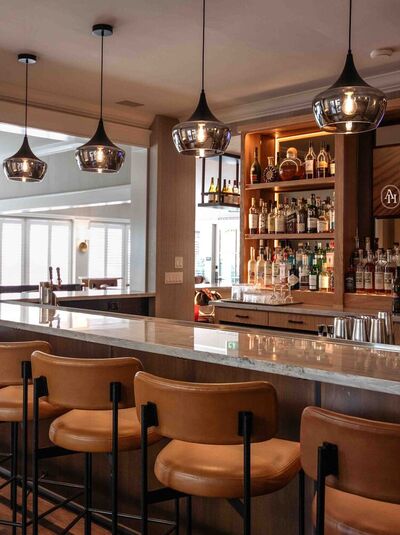 Charlie Palmer bar at Appellation Lodi - Wine & Roses Resort and Spa in Lodi wine country